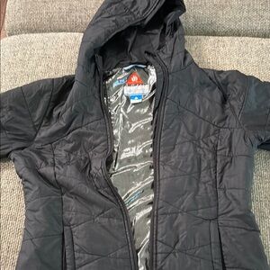 Columbia Black Hooded Jacket
